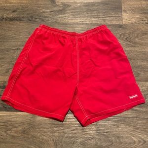Verified Red Supreme Shorts